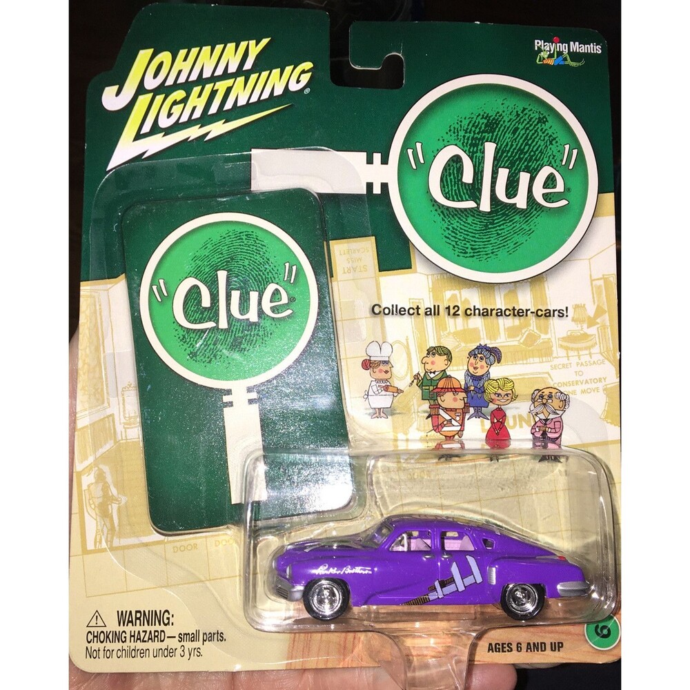 Johnny Lightning Clue Professor Plum 1948 Tucker